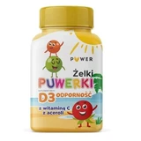 Puwerki D3 Immunitätsgels mit Vitamin C aus Acerola, 50 Stück