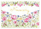 A5 Wedding Card POLISH FLOWERS