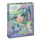 Padlock diary - with multicolor pen and Marinia Nebulous Stars pattern applicator