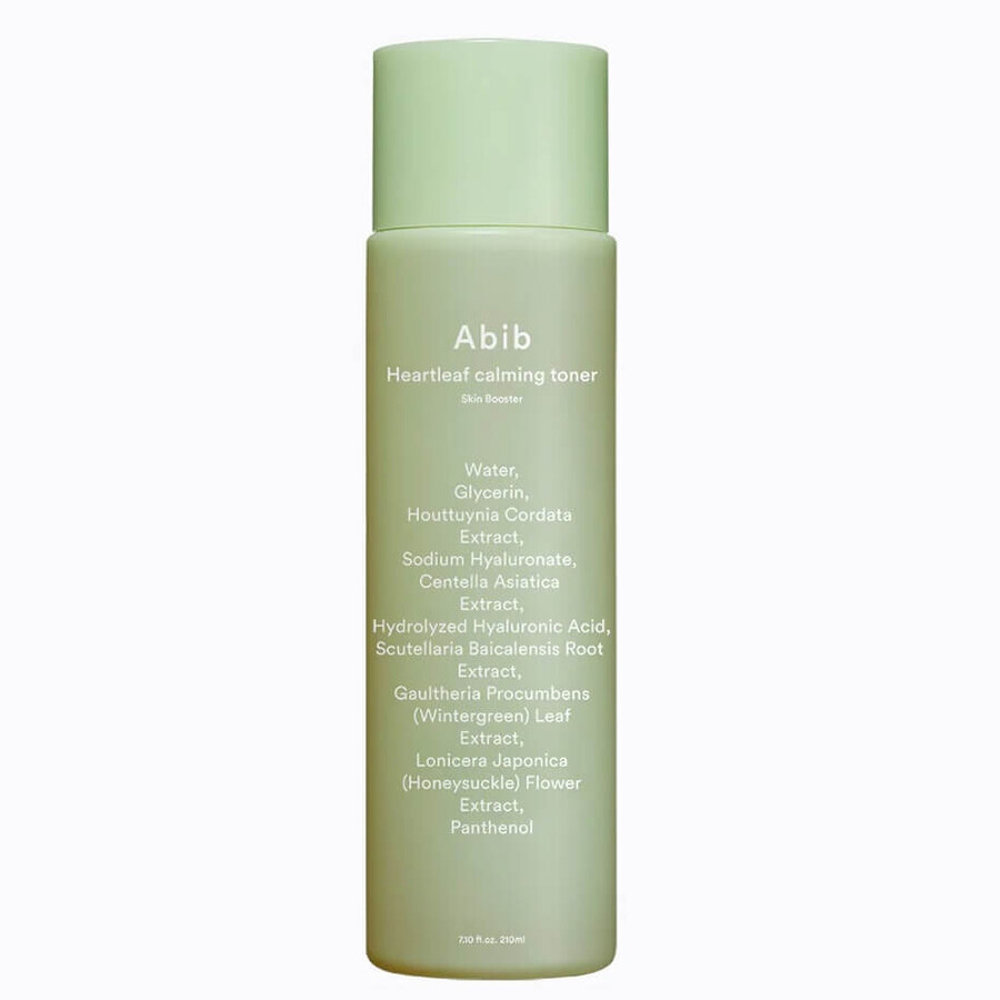 Abib Heartleaf Calming Toner Skin Booster Tonic facial calmant, 200ml