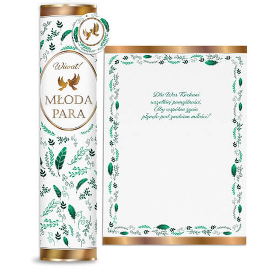 Sticlă de nuntă Souvenir Tube
