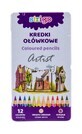 STRIGO round pencil crayons from the series ,,Artist - 12 colors
