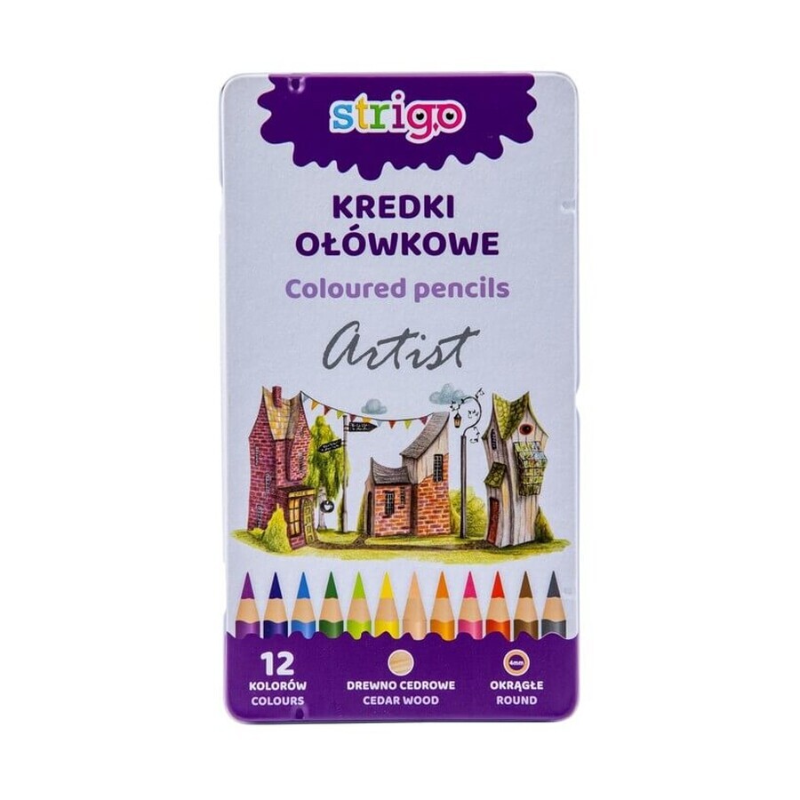 Shop STRIGO Rundstifte der Serie ,,Artist - 12 Farben STRIGO Rundstifte der Serie ,,Artist - 12 Farben