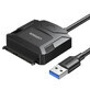 Ugreen 2.5 / 3.5 Laufwerksadapterkabel (USB-A 3.0 - SATA) schwarz (CR108)