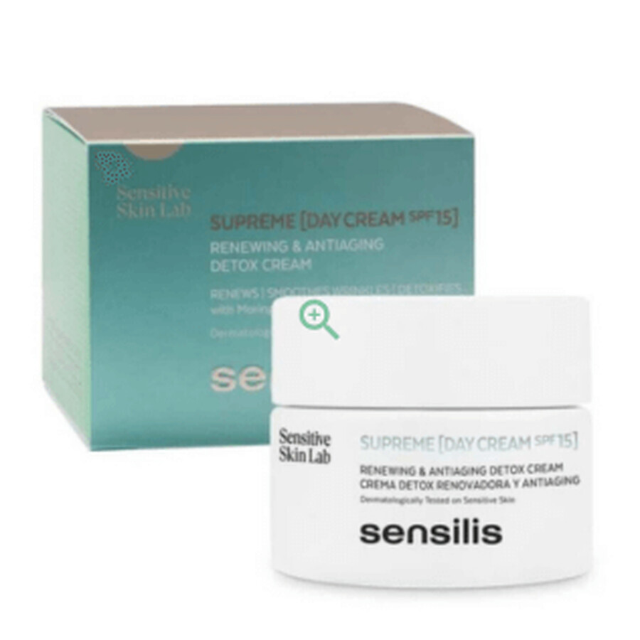 Sensilis Supreme Erneuerung Entgiftung Tageslicht SPF15 50ml