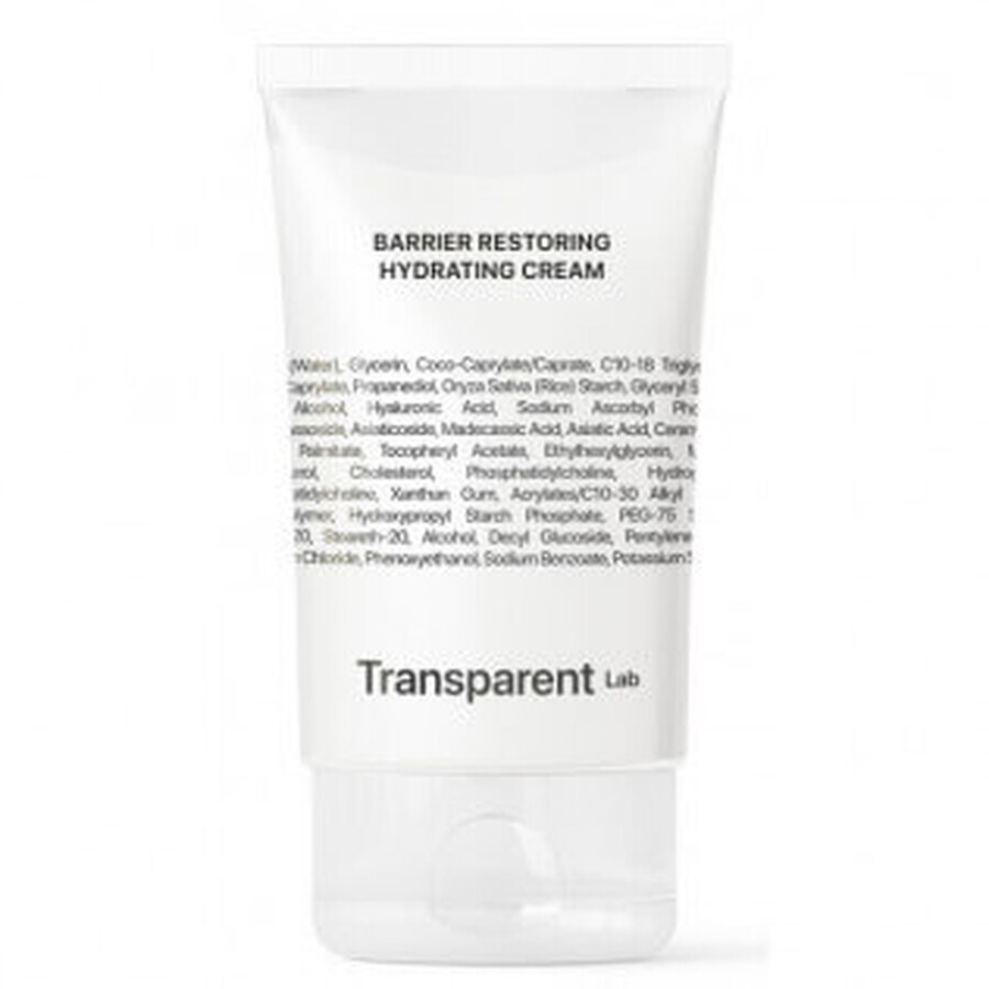Transparent Lab Barrier Restorating Hydrating Cream 50ml