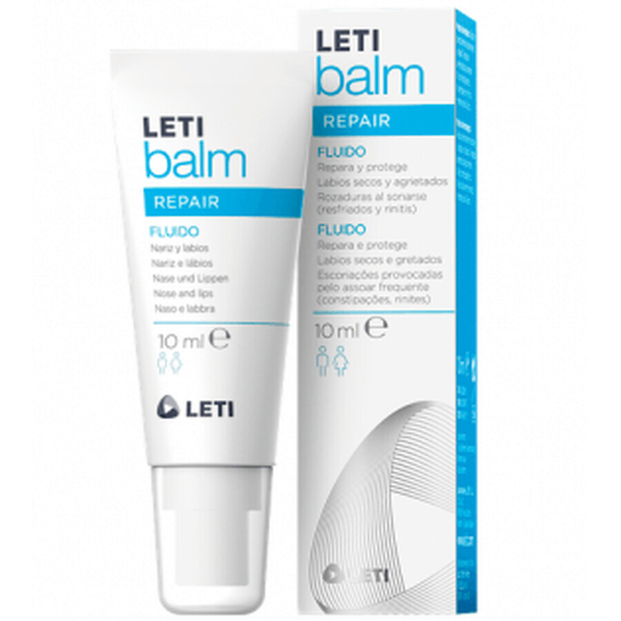 Comprar Letibalm Fluido Reparador Nariz y Labios, Tubo 10 ml Letibalm Fluido Reparador Nariz y Labios, Tubo 10 ml