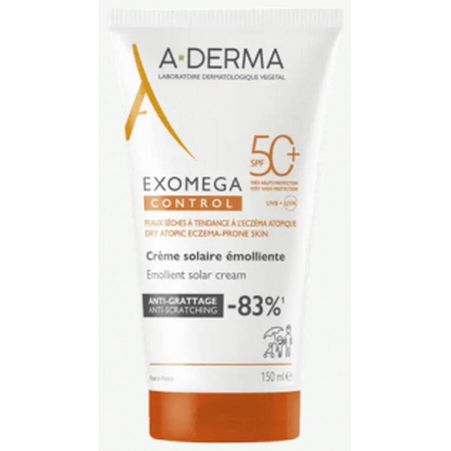 Aderma Exomega Control Emollient Sunscreen SPF50+ , 150ml