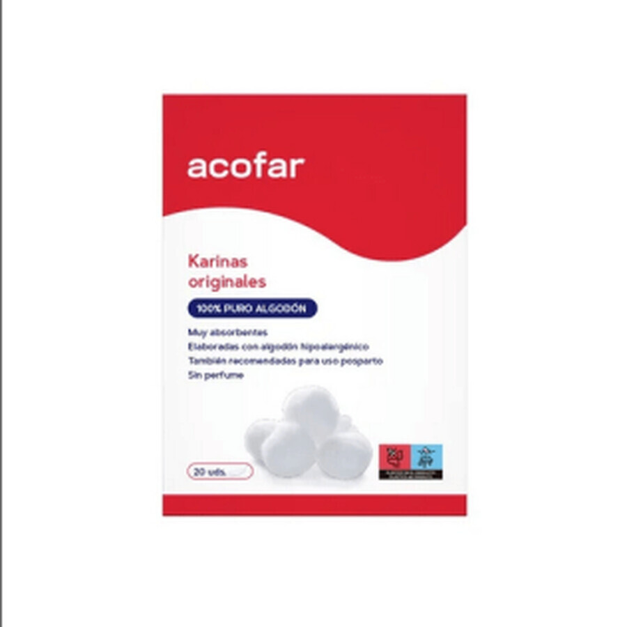 Acofar Karinas wattenschijfjes 20 stuks