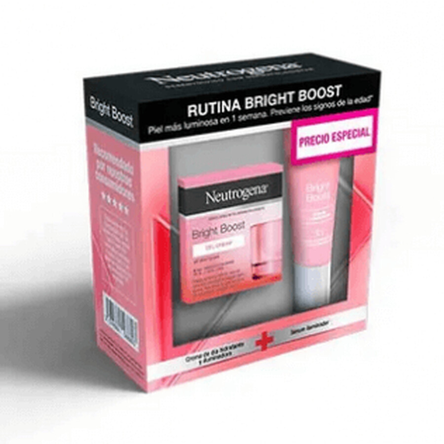Neutrogena PACK Bright Boost Gel Cream 50 ml + Bright Boost Serum 30 ml