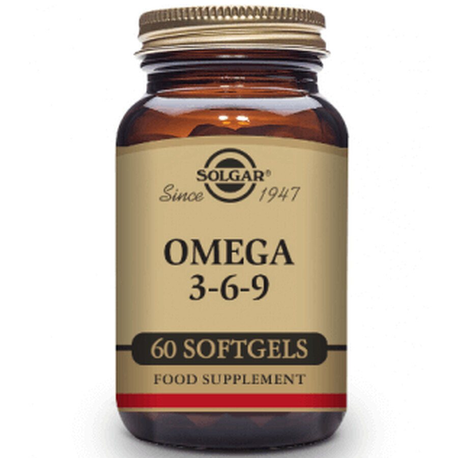 Solgar Omega 3-6-9, 60 capsule