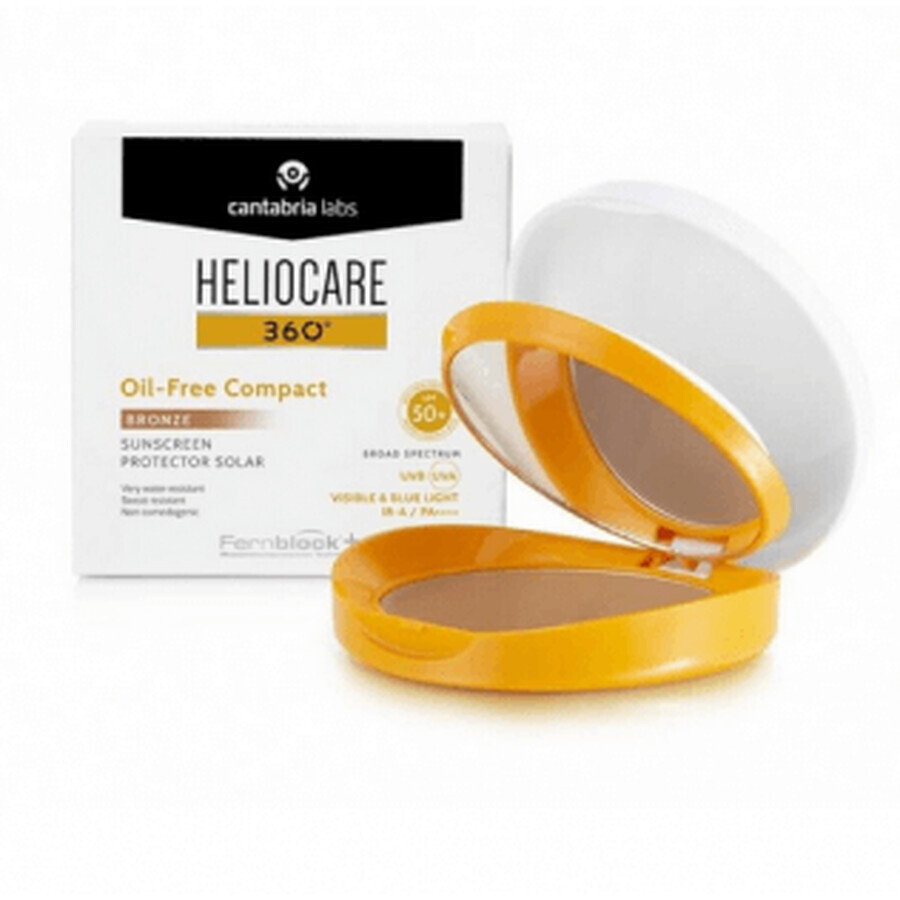 Heliocare 360º Oil-Free SPF50+ Compact Bronze 10g