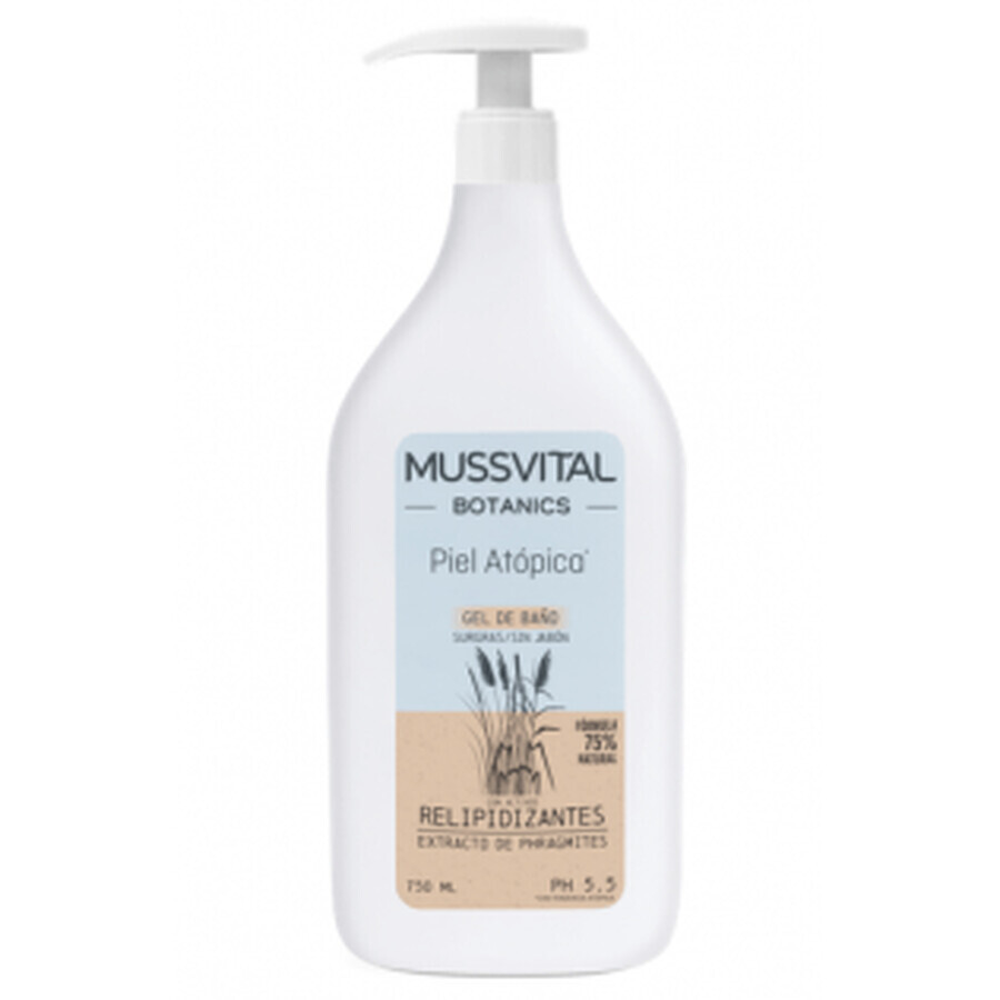Cumpără Mussvital Botanics Gel de baie pentru piele atopică 750ml Mussvital Botanics Gel de baie pentru piele atopică 750ml