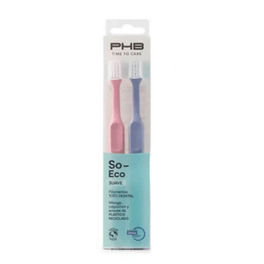 PHB Time to Care SO ECO DUPLO Soft Toothbrush