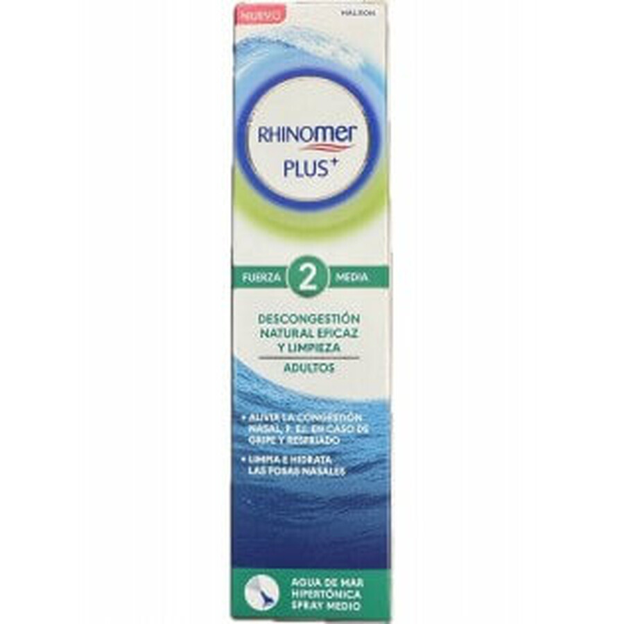 Rhinomer Plus Adulți Putere 2 Spray mediu 125ml