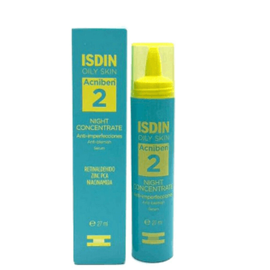 Isdin Teen Skin Acniben Night Concentrate Anti-Unvollkommenheiten Serum 27 ml