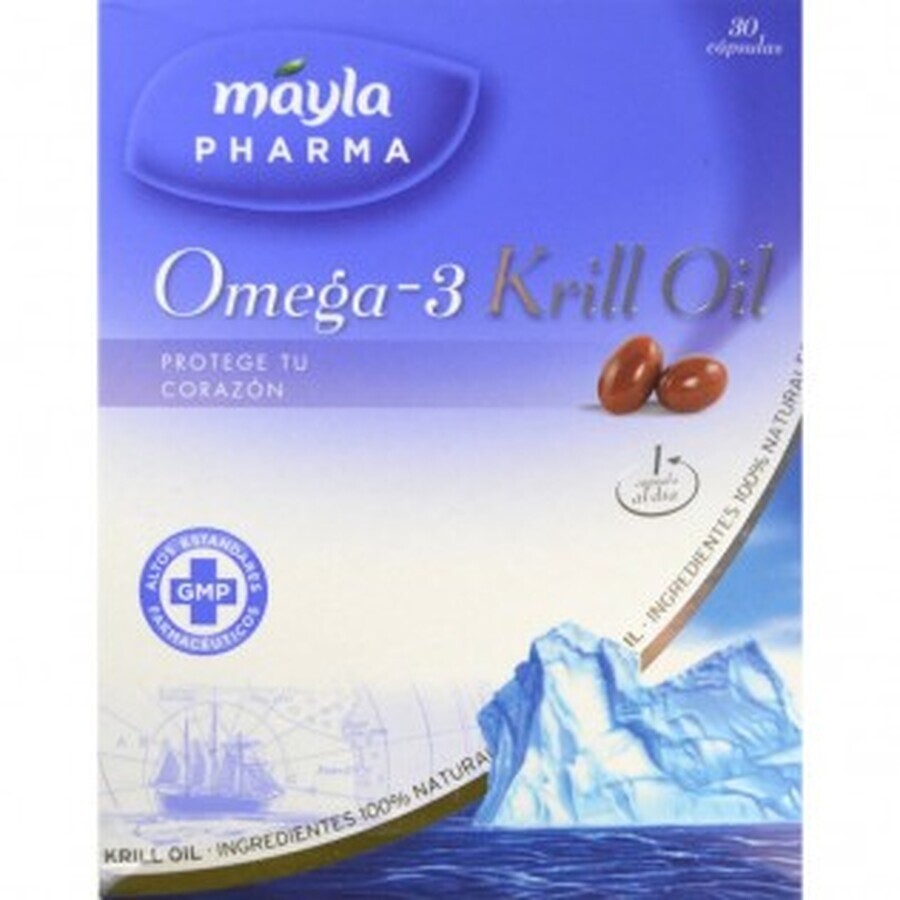 Mayla Olio di krill Omega-3 30 capsule