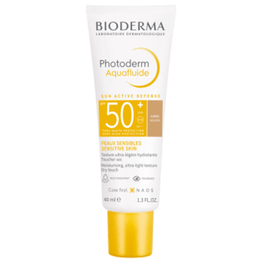 Bioderma Photoderm Aqua-Fluide SPF50+ Golden Colour, 40ml