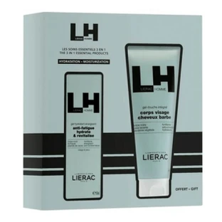 Lierac PACK Mannen hydraterende gel 50ml + douchegel 200ml
