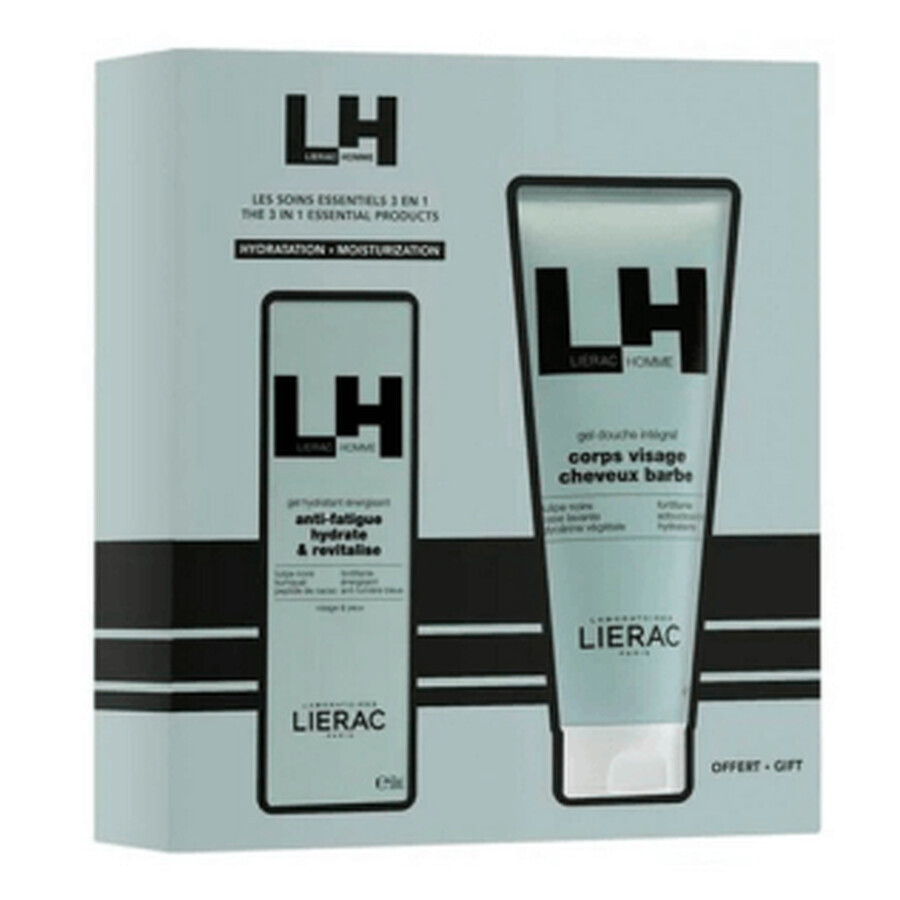 Lierac PACK Hombre Gel Hidratante 50ml + Gel de Ducha 200ml