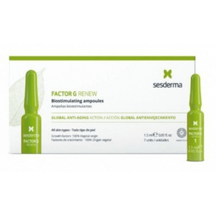 Sesderma Factor G Renew Biostimulierende Ampullen, 7 x 1,5 ml