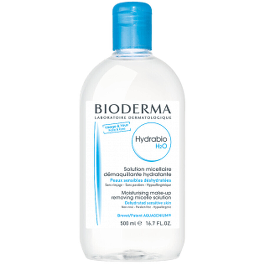 Bioderma Hydrabio Eau micellaire pour peau déshydratée 500 ml