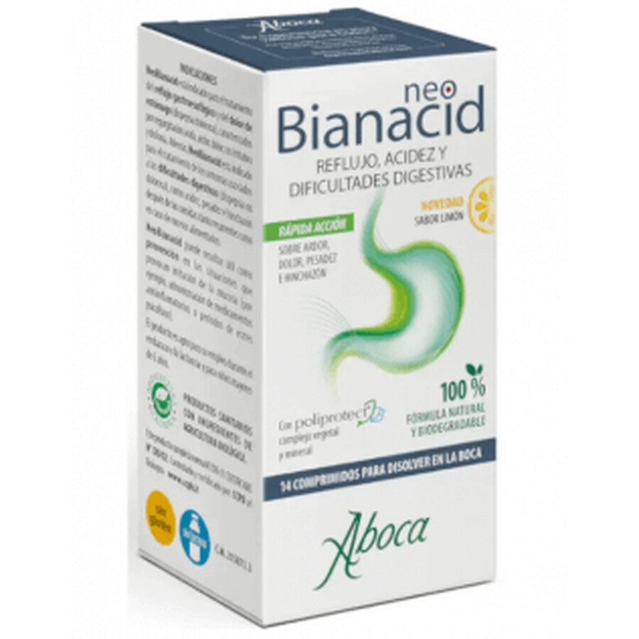 Aboca Neobianacid 14 compresse LIMONE