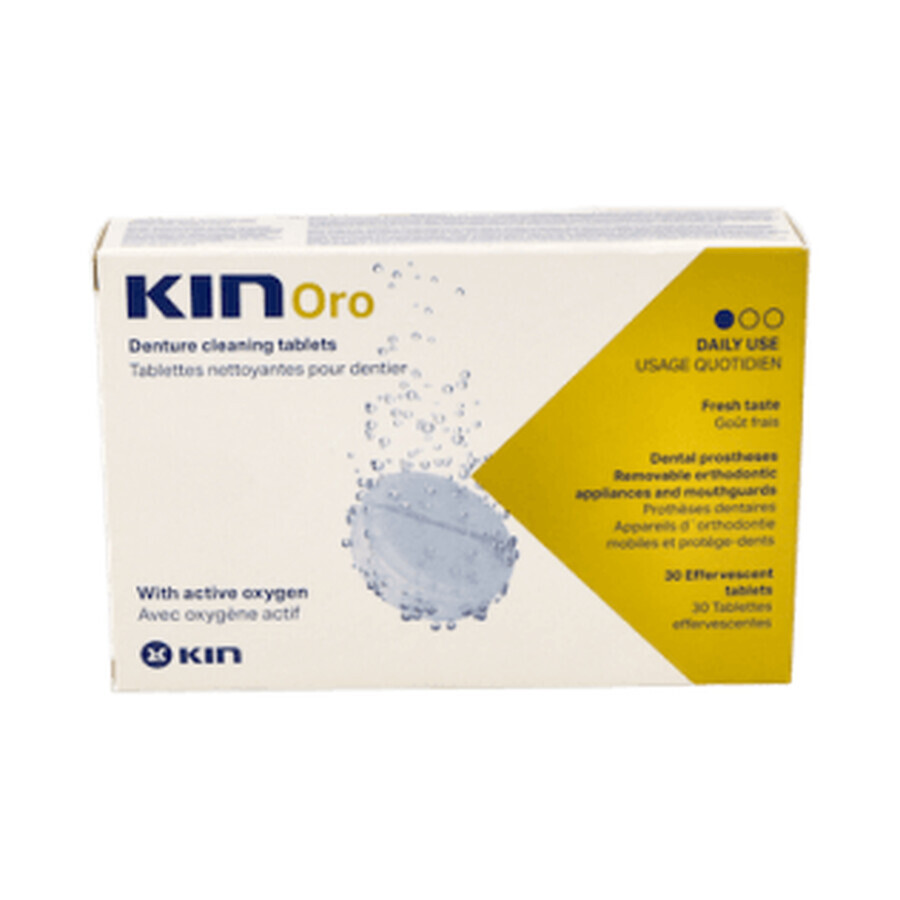 Kin Oro Gold Cleansing Tablets 30u