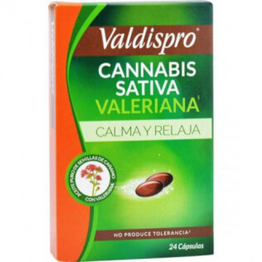 Valdispro Cannabis Sativa Valeriana 24 Capsule