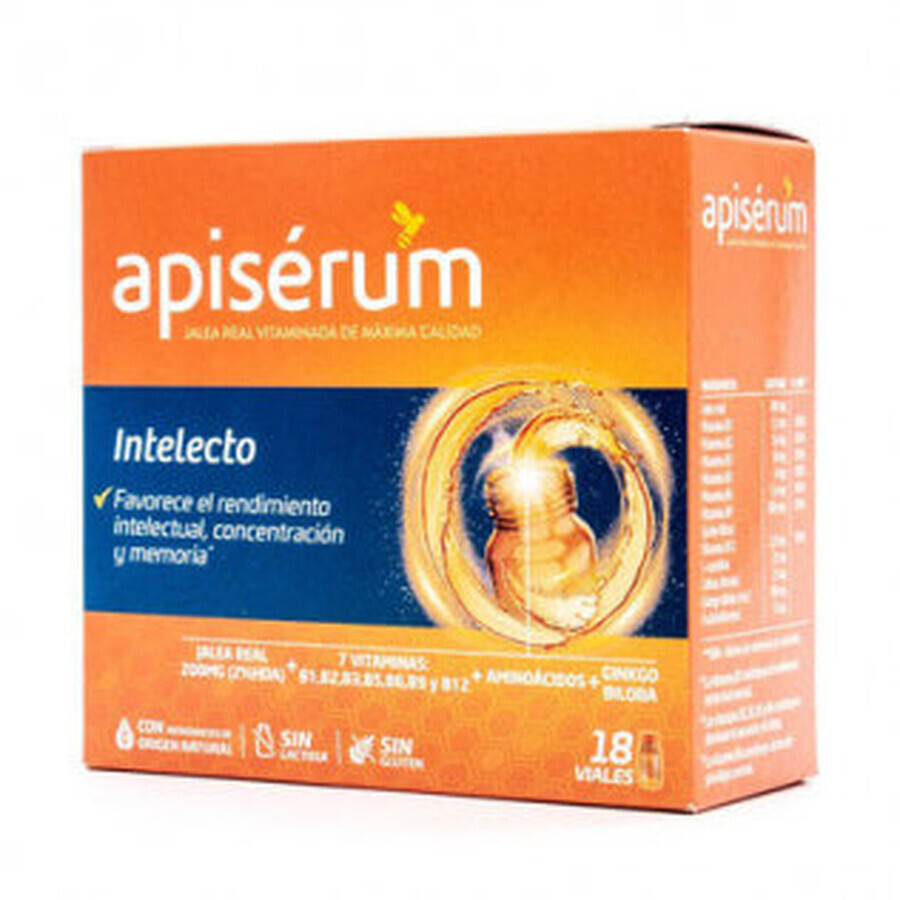 Apiserum Intelecto 18 fiole potabile