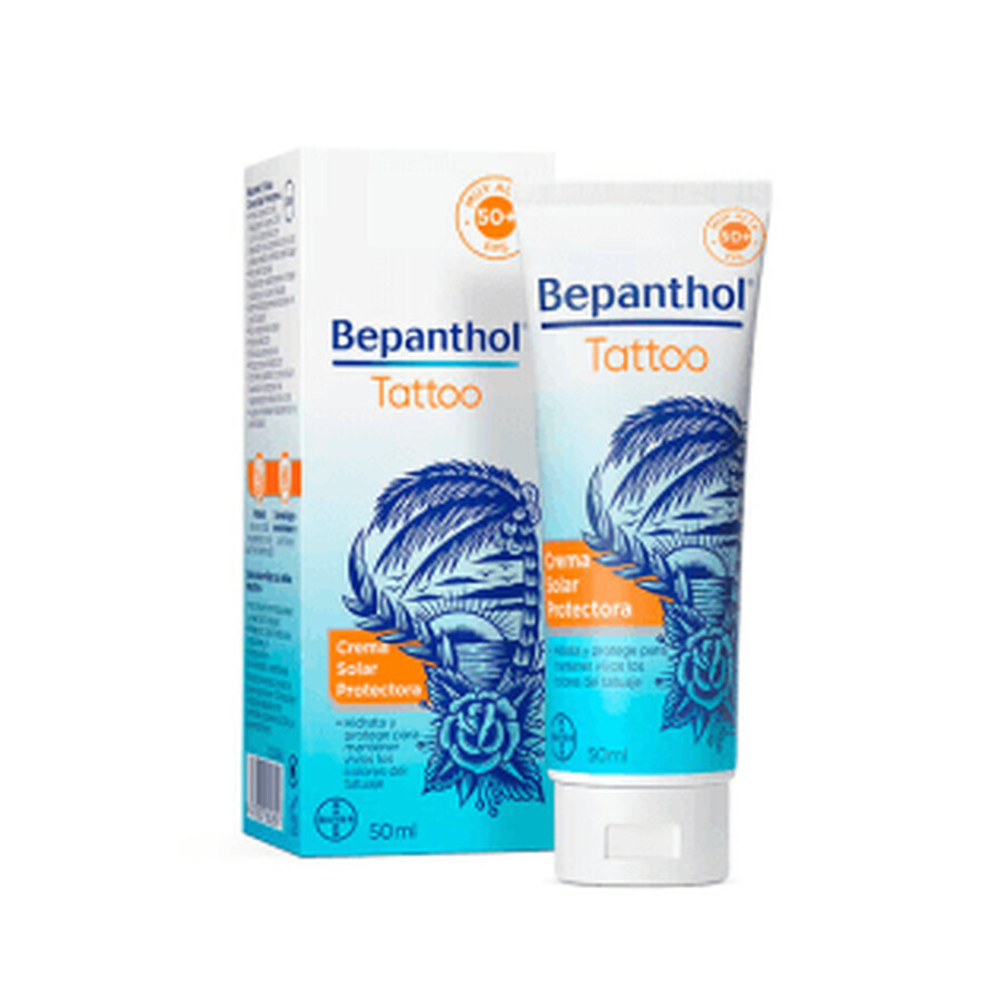 Bepanthol Tattoo Protective Sunscreen SPF 50+ 50 ml
