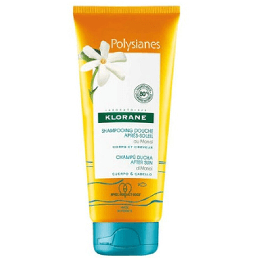 Klorane Polysianes Shampooing Douche Après Soleil - 200 ml