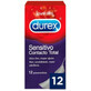 Durex Total Contact Condooms, 12 stuks.