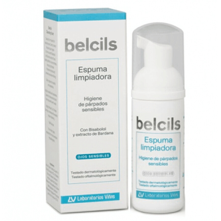 Belcils Ooglid- en Wimperreinigingsschuim, 50 ml