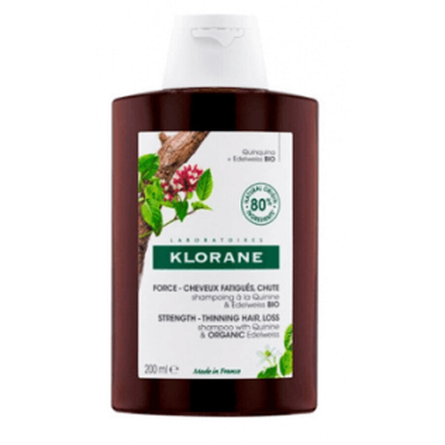 Cumpără Klorane Șampon de tratament împotriva căderii părului cu chinină 200ml Klorane Șampon de tratament împotriva căderii părului cu chinină 200ml
