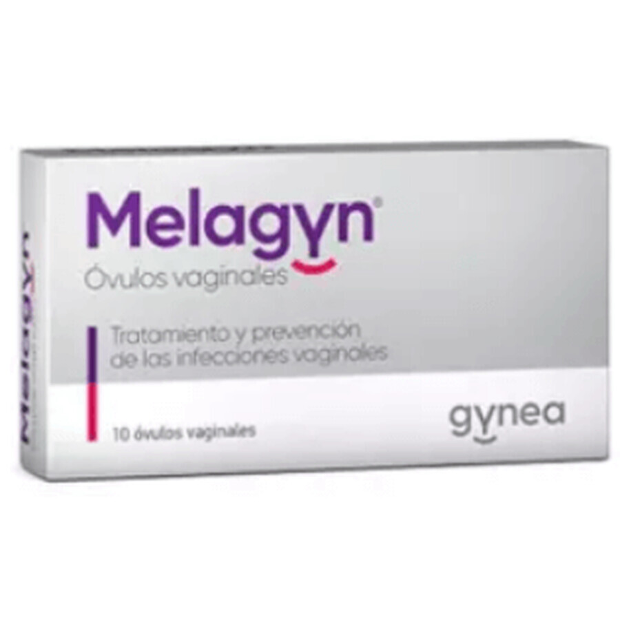 Gynea Melagyn Vaginale Ovules, 10 Eenheden