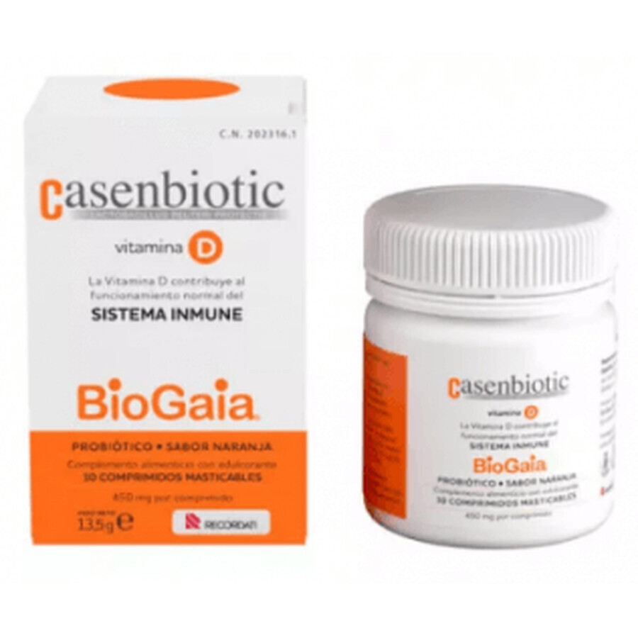 Casenbiotic Vitamin D 30 Chewable Tablets