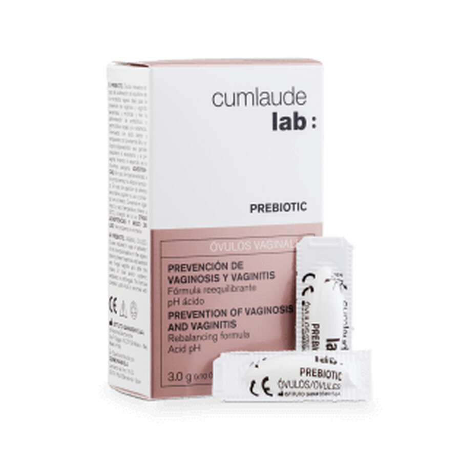 Cumlaude Lab Prebiotic Ovule vaginale 10 buc