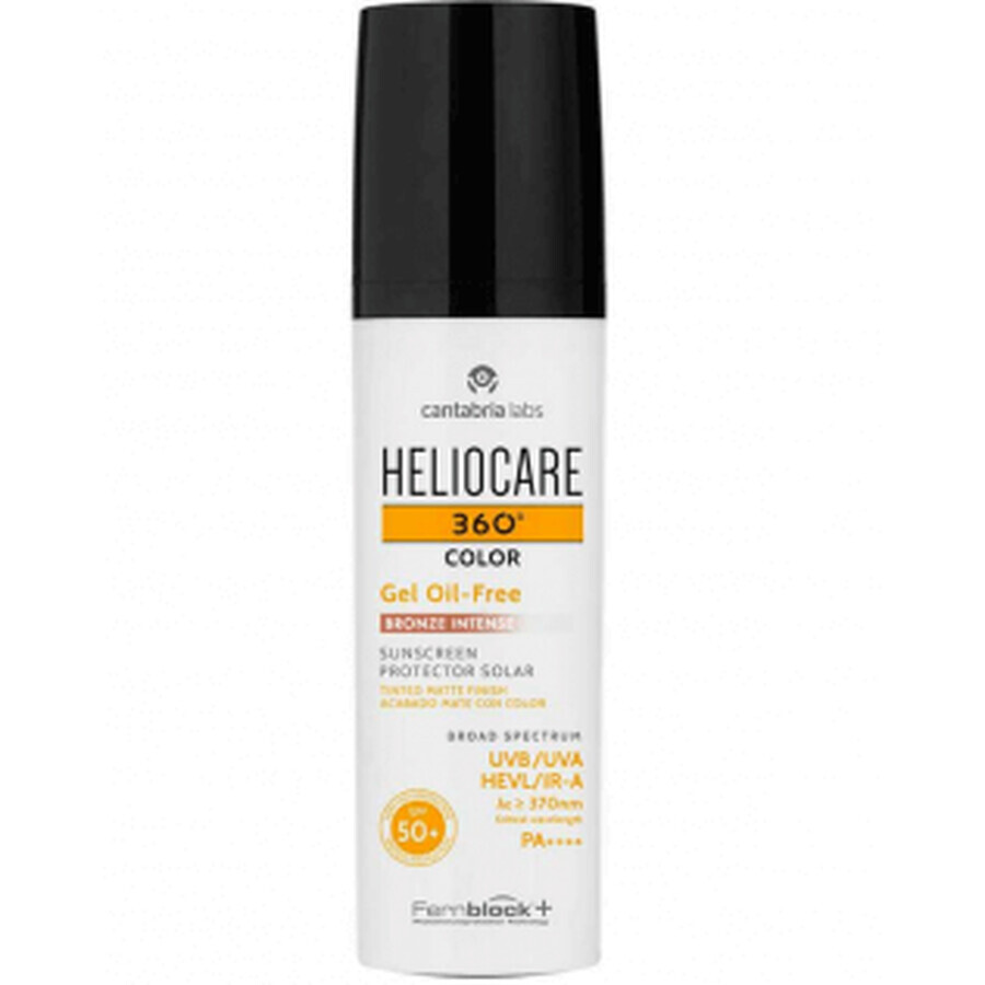 Heliocare 360 Oil-Free Bronze Intense Gel 50ml
