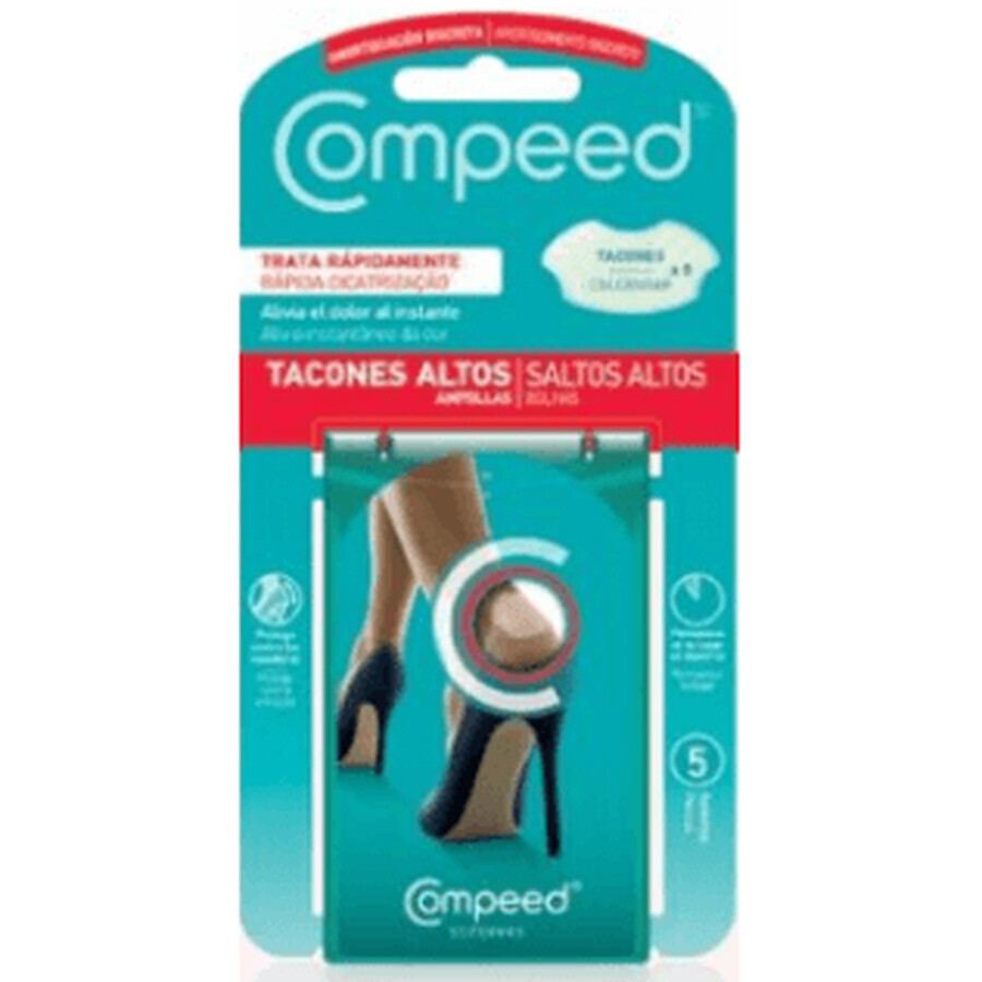 Compeed Hoge Hakken Blaren, 5 eenheden