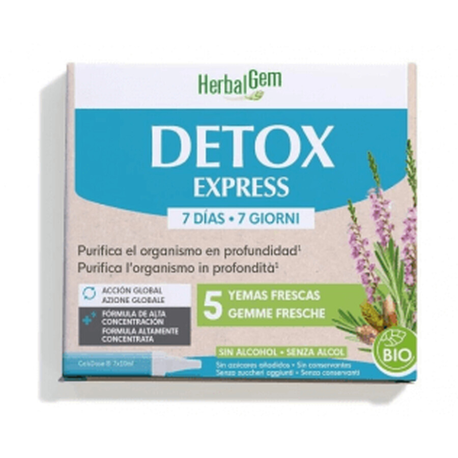 Pranarom Herbalgem Detox Express 7 x 10ml
