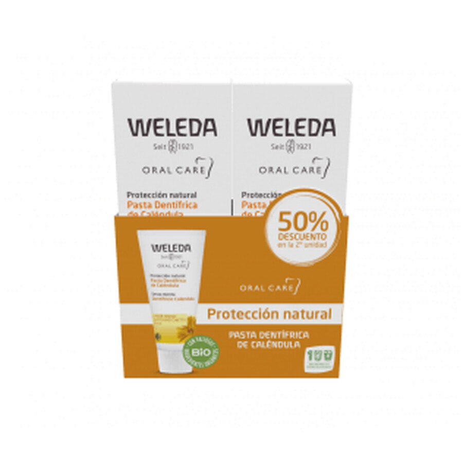 Weleda DUPLO Pasta Calendula Adulto 2X75 ml