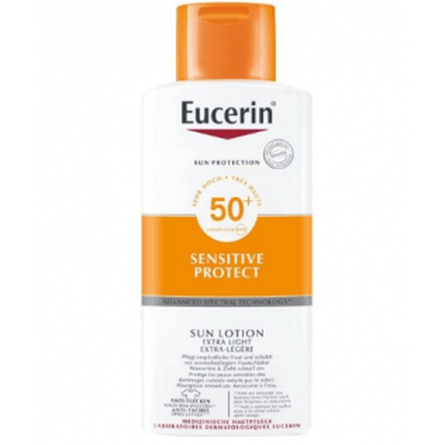 Cumpără Eucerin Sunscreen Extra Light Body Lotion SPF50+ 400ml Eucerin Sunscreen Extra Light Body Lotion SPF50+ 400ml