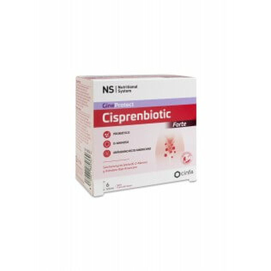 NS Gineprotect Cisprenicin Flash Forte 5 sachets Bucodispersible 7g Forest Berry Flavor