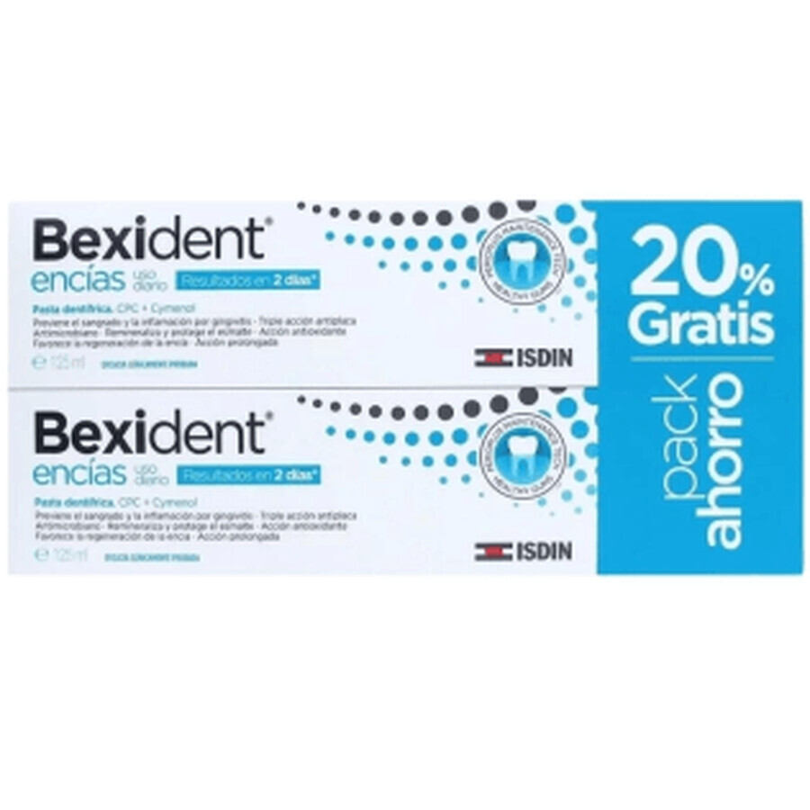 Bexident DUPLO Gingival CPC + Cymenol Paste 2 x 125 ml