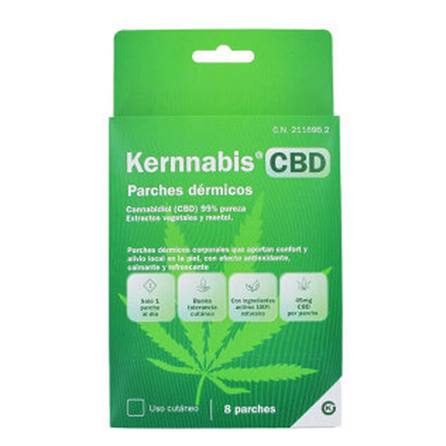 Kernnabis CBD Dermal Patches 8 unités