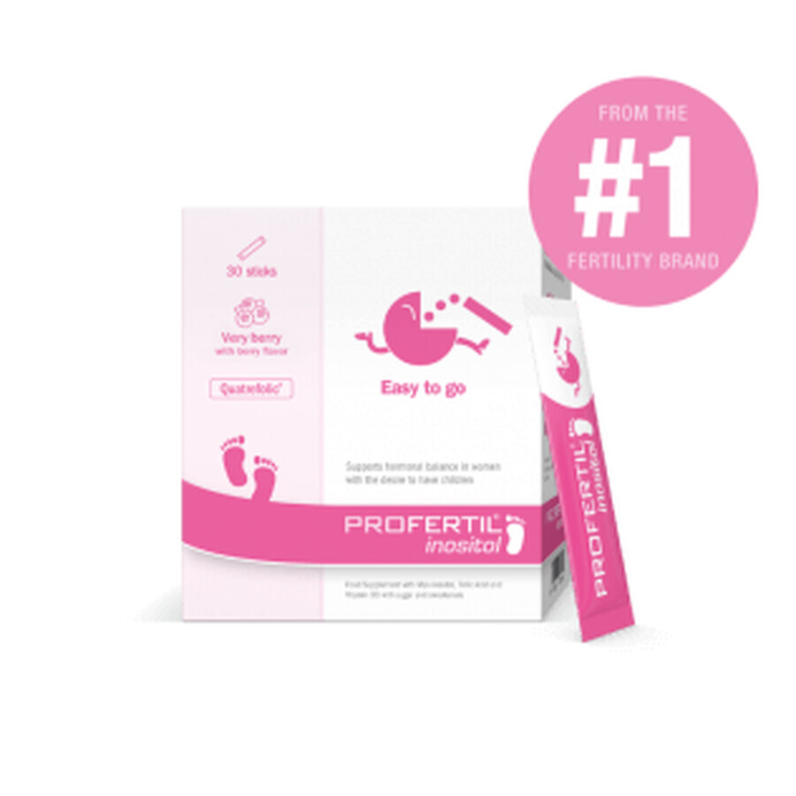 Shop Profertil Inositol 30 Einzeldosis-Päckchen 3g Beerengeschmack Profertil Inositol 30 Einzeldosis-Päckchen 3g Beerengeschmack