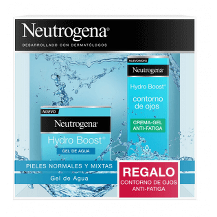 Neutrogena PACK Hydro Boost Gel de Agua 50ml + Contorno de Ojos 15ml