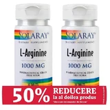 Offer Packet L Arginine1000 mg, 30+30 tbl, Solaray