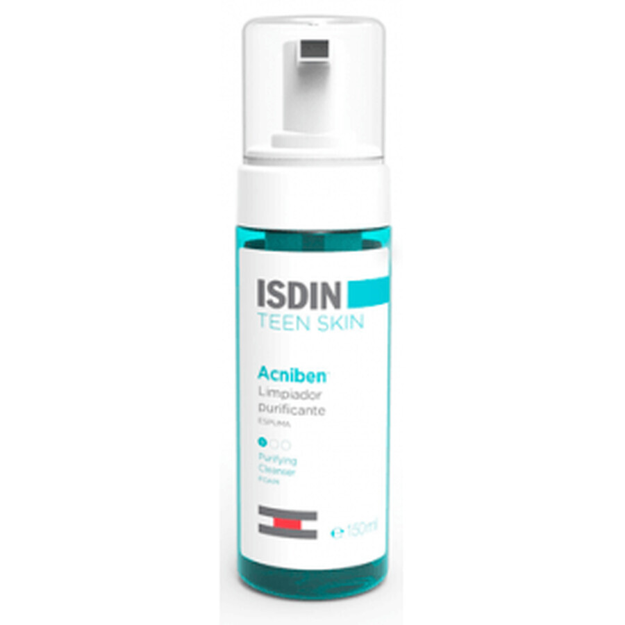 Isdin Teen Skin Acniben Limpiador Purificante Espuma, 150ml